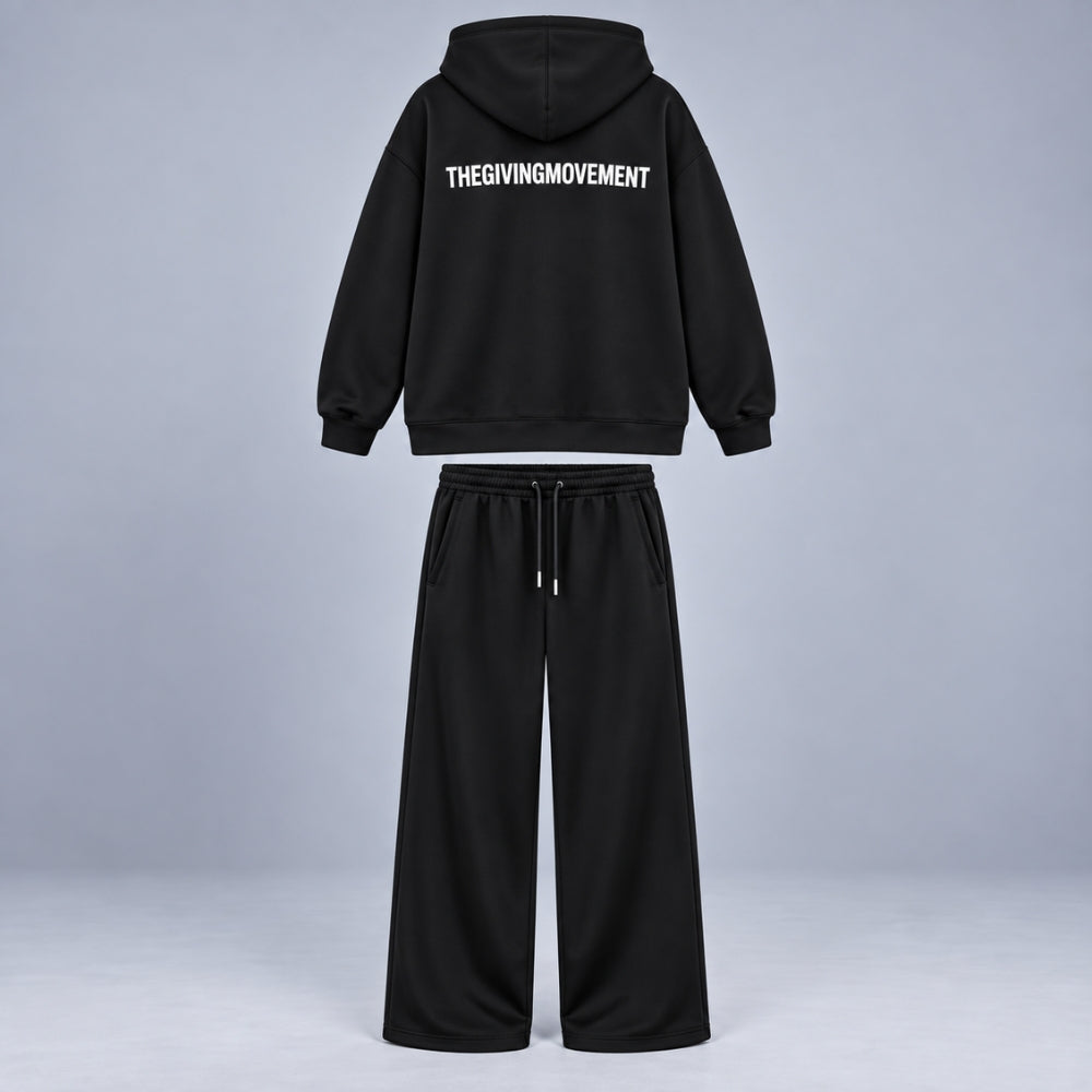 Off-Duty Oversized Suit – Black
