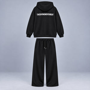 Off-Duty Oversized Suit – Black
