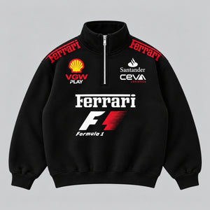 Pole Position - Halfzip Sweater