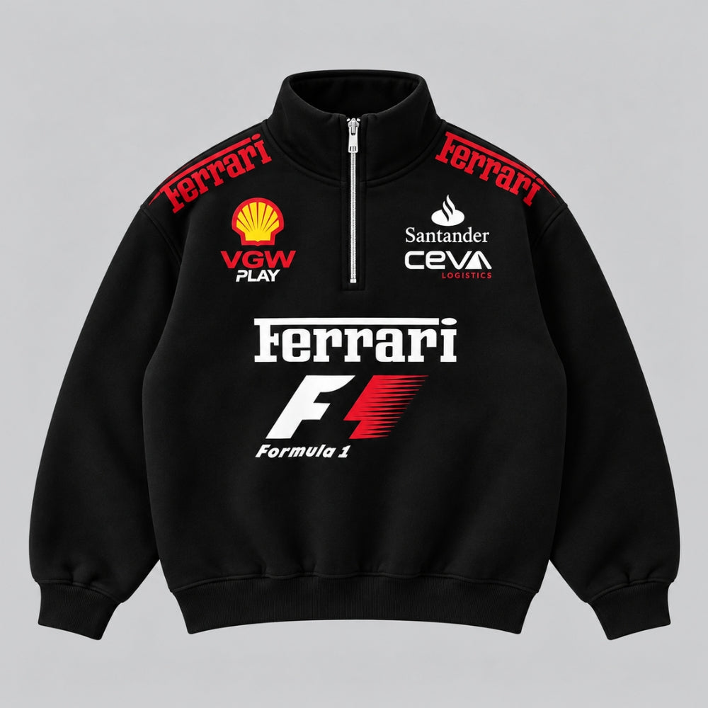 Pole Position - Halfzip Sweater