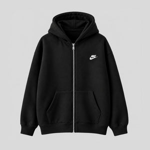 Blackout District – Black Frontzip Hoodie