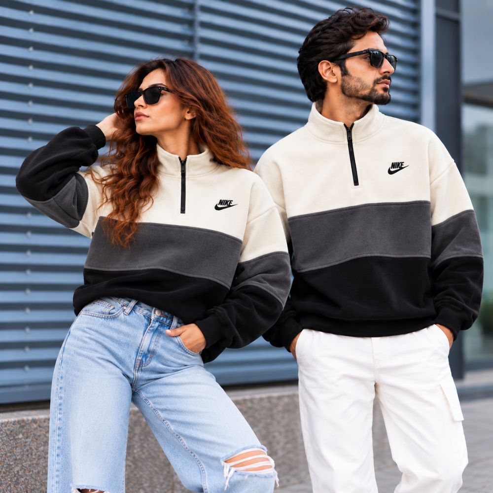 Triple Tone - Halfzip Sweater