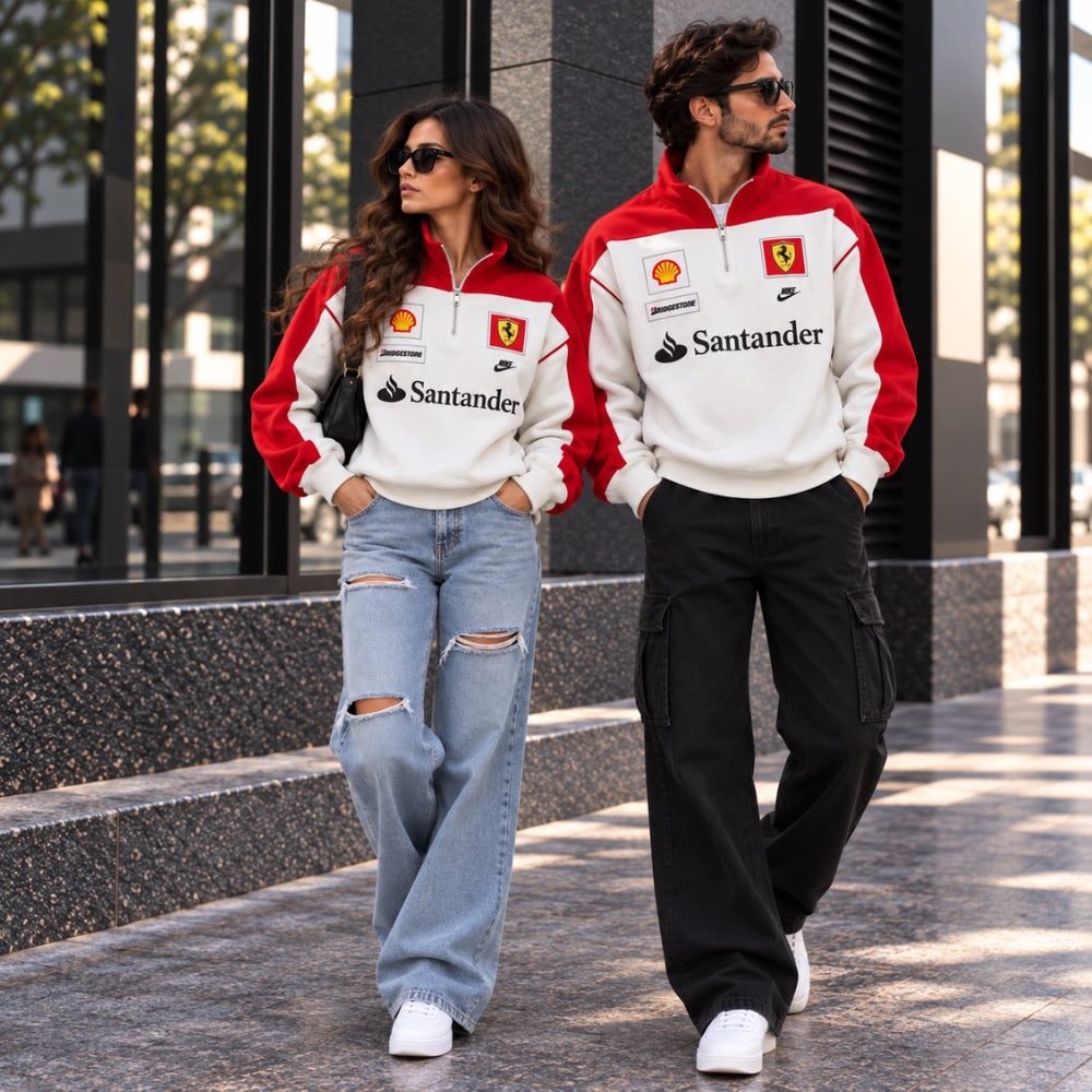 Racing Heritage - Halfzip Sweater