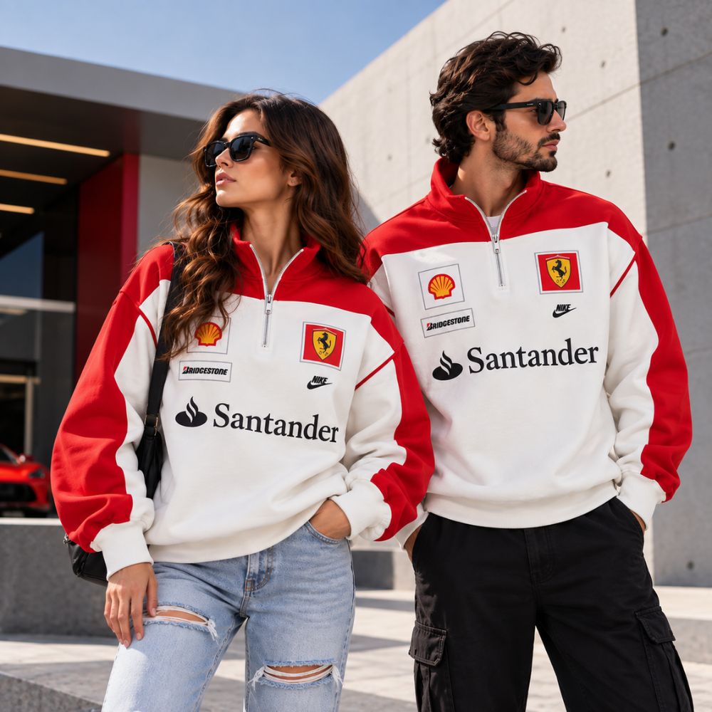 Racing Heritage - Halfzip Sweater