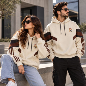 Heritage Motion Hoodie – Cream & Brown Edition