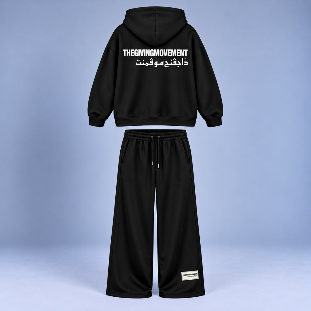 Off-Duty Oversized Suit – Black