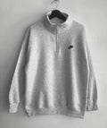 Silver Mist Hoodie – Grey Quarter Zip