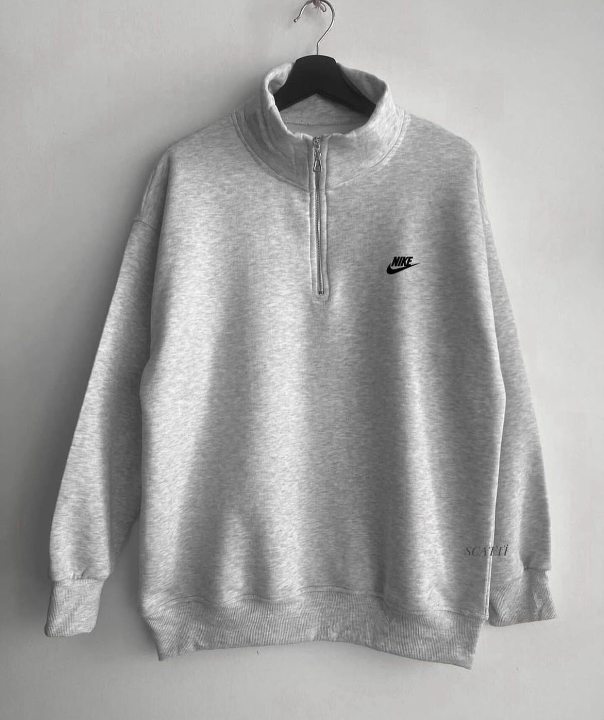 Silver Mist Hoodie – Grey Quarter Zip
