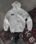 Velocity M Street Racing Hoodie – White Unisex