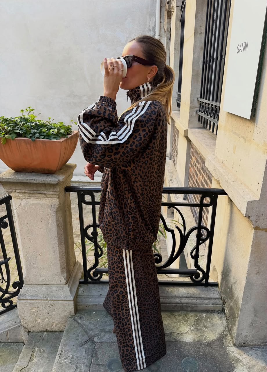 Savanna Stripe Suit