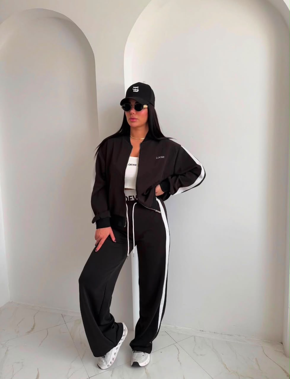 Black Avenue Track Suit