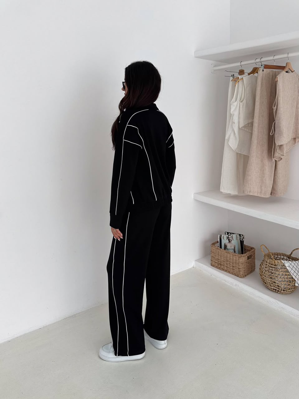 Signature Motion Black Suit